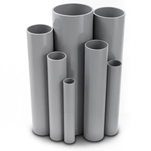 UPVC Pipes Pressure 8.6 Bar Size 4 inch Thickness 3.51 mm Gray