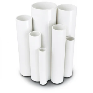 مواسير UPVC ضغط 11 بار مقاس 4 إنش سمك 4.39 مم لون أبيض