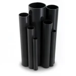 مواسير UPVC ضغط 11 بار مقاس 4 إنش سمك 4.39 مم لون اسود