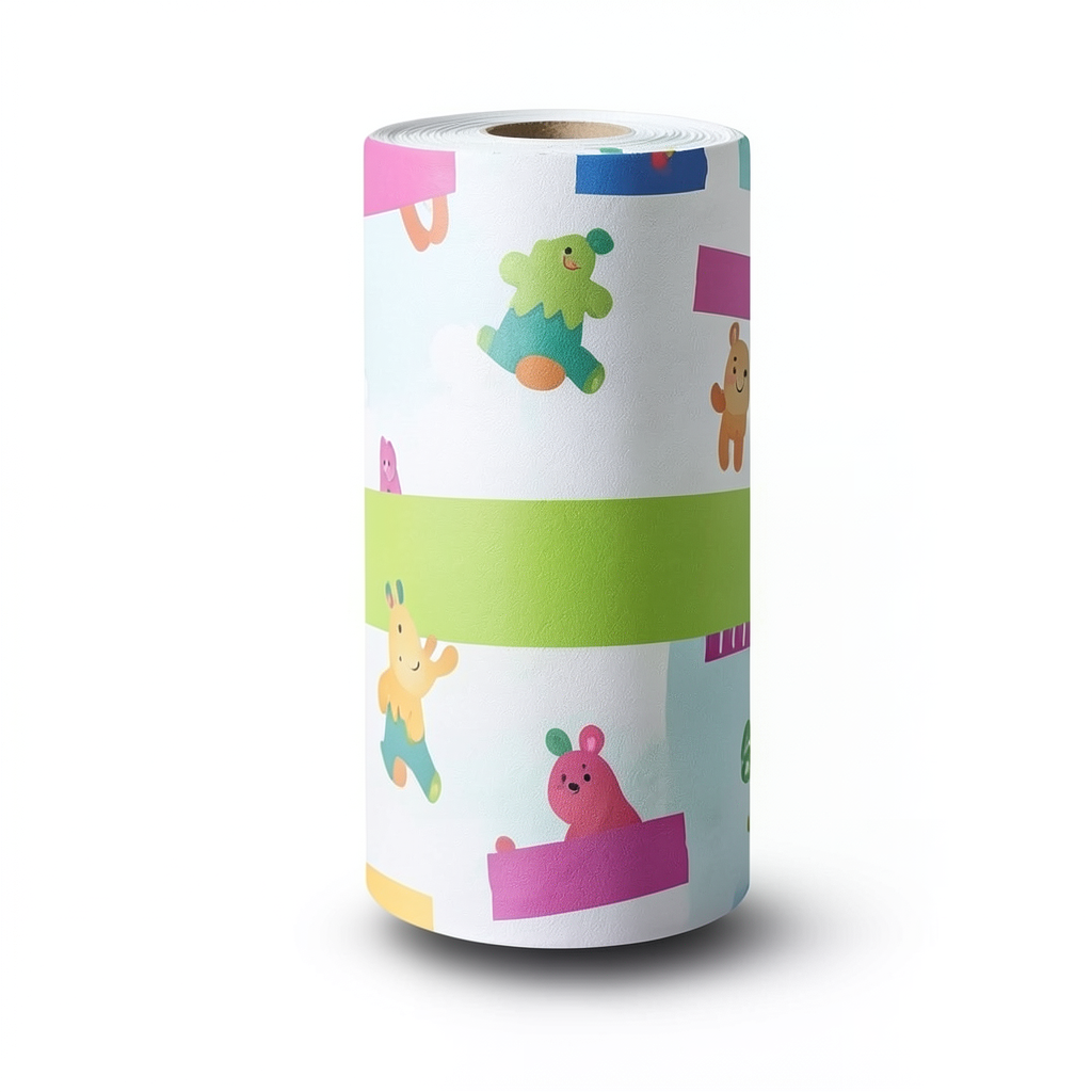 German Wallpaper Youth and Children 10m x 0.53m Multicolor, Model 458909