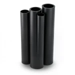 HDPE Pipes PE 63 Pressure 4 Bar Outside Diameter 180 mm Thickness 6.9 mm Black