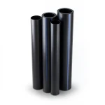 Al-Rajhi HDPE Pipes PE 63 Pressure 4 Bar Outside Diameter 280 mm Thickness 10.7 mm Black