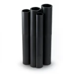 HDPE Pipes PE 63 Pressure 4 Bar Outside Diameter 400 mm Thickness 15.3 mm Black