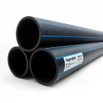 مواسير HDPE نيبروبلاست PE 100 ضغط 12.5 بار قطر خارجي 355 مم سمك 26.1 مم لون اسود