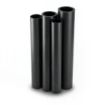 HDPE Pipes PE 63 Pressure 4 Bar Outside Diameter 450 mm Thickness 17.2 mm Black