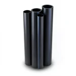 Al-Rajhi HDPE Pipe PE 63 Pressure 4 Bar Outside Diameter 560 mm Thickness 21.4 mm Black