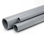 مواسير UPVC ضغط 16 بار قطر خارجي 20 مم سمك 1.5 مم لون رمادي