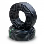 Al-Rajhi HDPE Pipes  Pressure 9.1 kgf/cm²  Size ½  inch Thickness 2.7 mm Color Black