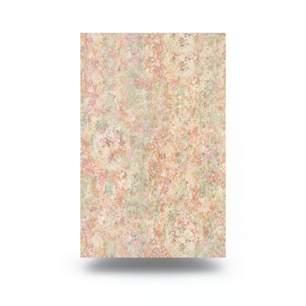 Italian Wall Covering Multi-colored, Length 10 m, Width 0.73 m, Model 26009