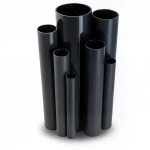 UPVC Pipes  Modern Technology Nominal Pressure 21 Bar Outside Diameter 60.2 mm Thickness 5.5 mm Black Colour