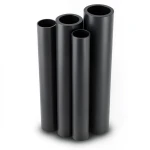 مواسير HDPE الراجحي PE 63 ضغط 4 بار قطر خارجي 140 مم سمك 5.4 مم لون أسود