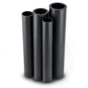 مواسير HDPE الراجحي PE 63 ضغط 4 بار قطر خارجي 140 مم سمك 5.4 مم لون أسود