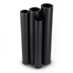 مواسير HDPE PE 63 ضغط 4 بار قطر خارجي 180 مم سمك 6.9 مم لون أسود