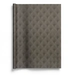 Patterned Wall Decoration 10m x 0.53m Dark Beige