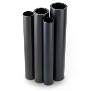 HDPE Pipes PE 63 Pressure 4 Bar Outside Diameter 315 mm Thickness 12.1 mm Black