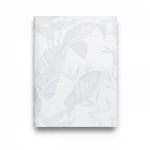 German Wall Covering Light Grey Color Leaf-Patterned Design, Size 10×0.53 m, Model 10332-01