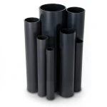 مواسير UPVC مقاس 4 إنش ضغط 17.2 بار سمك 6.73 مم لون اسود