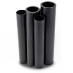 مواسير HDPE PE 63 ضغط 4 بار قطر خارجي 400 مم سمك 15.3 مم لون أسود