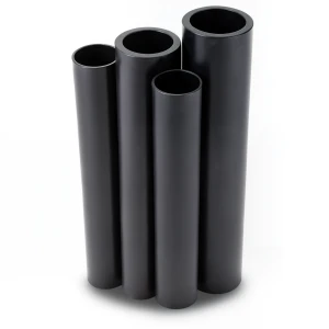 HDPE Pipes PE 63 Pressure 4 Bar Outside Diameter 400 mm Thickness 15.3 mm Black