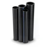 HDPE Pipes PE 63 Pressure 4 Bar Outside Diameter 450 mm Thickness 17.2 mm Black