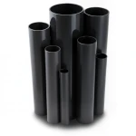 مواسير UPVC مقاس 4 إنش ضغط 17.2 بار سمك 6.73 مم لون اسود
