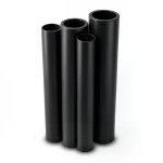 Al-Rajhi HDPE Pipes PE 63 Pressure 4 Bar OD 500 mm Thickness 19.1 mm Black