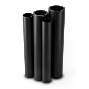 Al-Rajhi HDPE Pipes PE 63 Pressure 4 Bar OD 500 mm Thickness 19.1 mm Black