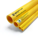 HDPE Pipes PE 100 Pressure 16 Bar Outside Diameter 140 mm Thickness 12.7 mm Yellow | NEPROPLAST