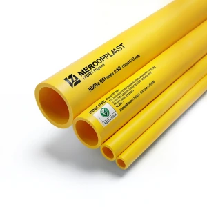 HDPE Pipes PE 100 Pressure 16 Bar Outside Diameter 140 mm Thickness 12.7 mm Yellow | NEPROPLAST