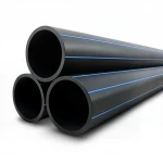 مواسير HDPE نيبروبلاست PE 100 ضغط 12.5 بار قطر خارجي 560 مم سمك 41.2 مم لون اسود