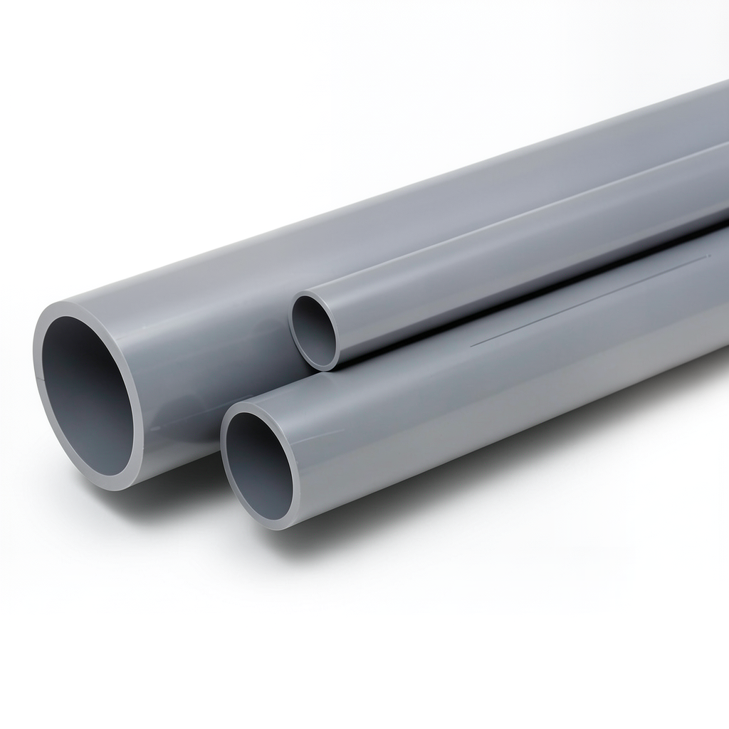 UPVC Pipes Pressure 16 Bar OD 25 mm Thickness 1.9 mm Gray