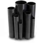 UPVC Pipes 4 Inch Thickness 8.46 mm Pressure 21.7 Bar Black