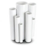UPVC Pipes 6 Inch Thickness 6.48 mm Pressure 11 Bar White