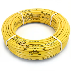 HDPE Pipes PE 100 Pressure 10 Bar 40 mm OD Thickness 2.4 mm Yellow | NEPROPLAST