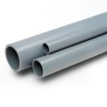 مواسير UPVC ضغط 4 بار قطر خارجي 400 مم سمك 7.9 مم لون رمادي