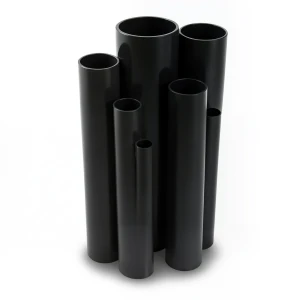 UPVC Pipes 6 Inch Size 6.48 mm Thickness 11 Bar Pressure Black