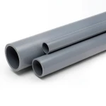 مواسير UPVC ضغط 2 بار قطر خارجي 355 مم سمك 2.9 مم لون رمادي