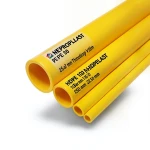 HDPE Pipes PE 100 Pressure 16 Bar 250 mm Diameter 22.7 mm Thickness Yellow | NEPROPLAST