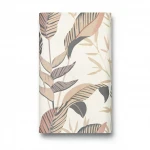 German Wall Covering Leaf-Patterned Design Beige Color, Size 10×0.53 m, Model 10332-02