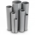 UPVC Pipes Modern Technology Nominal Pressure 6 Bar Outside Diameter 50 mm Thickness 1.8 mm Gray Colour