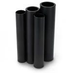 HDPE Pipes PE 63 Pressure 4 Bar Outside Diameter 710 mm Thickness 27.2 mm Black