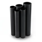 Al-Rajhi HDPE Pipes PE 63 Pressure 4 Bar Diameter 900 mm Thickness 34.4 mm Black