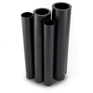 HDPE Pipes PE 63 Pressure 4 Bar Outside Diameter 1000 mm Thickness 38.2 mm Black