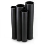 Al-Rajhi HDPE Pipes PE 63 Pressure 4 Bar 1200 mm OD Thickness 45.9 mm Black