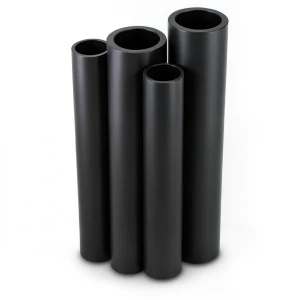 Al-Rajhi HDPE Pipes PE 63 Pressure 4 Bar 1200 mm OD Thickness 45.9 mm Black