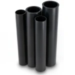 HDPE Pipes PE 63 Pressure 4 Bar Outside Diameter 1600 mm Thickness 61.2 mm Black