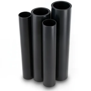 أنابيب HDPE PE 63 ضغط 4 بار قطر خارجي 1600 مم سمك 61.2 مم لون أسود