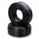 أنابيب HDPE الراجحي  ضغط 12.2 كجم قوة / سم²  مقاس 1 إنش سمك 5.4 مم لون اسود