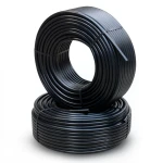 HDPE Pipes PE 100 Pressure 12.5 Bar Diameter 40 mm Thickness 3 mm Black