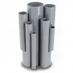 UPVC Pipes Modern Technology Nominal Pressure 16 Bar Outside Diameter 63  mm Thickness 4.7 mm Gray Colour